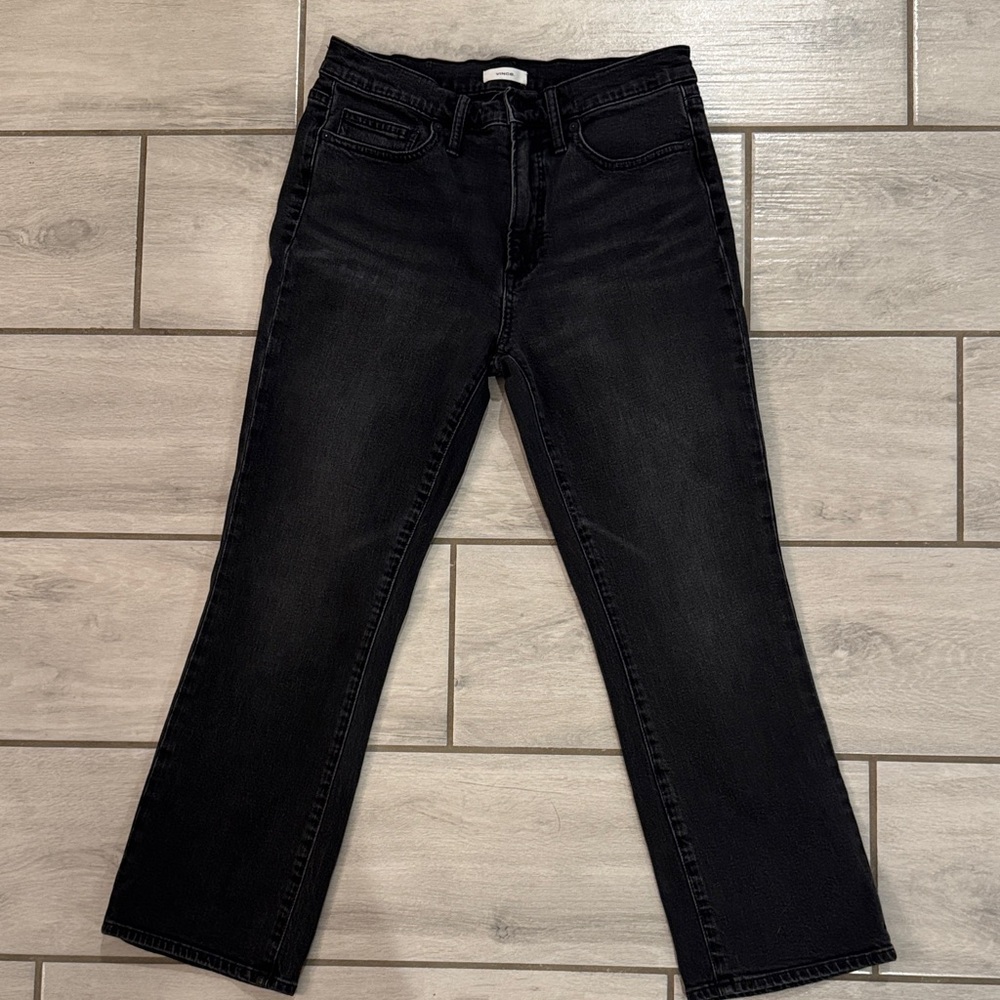 Vince Women's Black Boot Cut Jeans